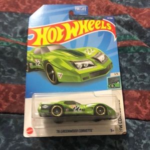 Hot wheels 76’ Greenwood Corvette